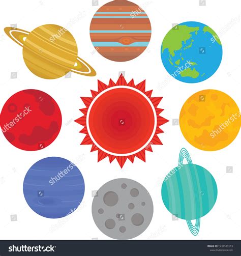 Free Vector Planets 的图像结果