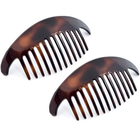 Camila Paris CP1248/2 French Hair Side Combs, Dots Interlocking Combs ...