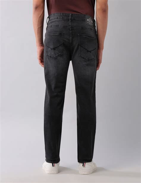 Buy Men Harold Slim Straight Fit Black Jeans Black|U.S. Polo Assn. India