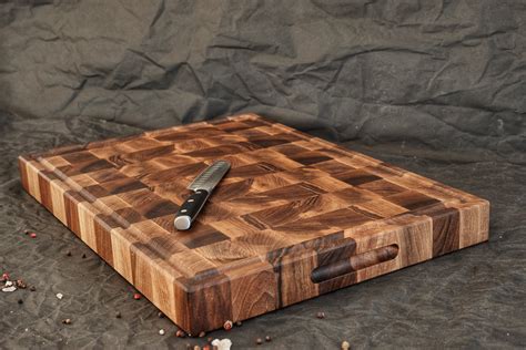GrainWoods - Walnut End Grain Cutting Boards