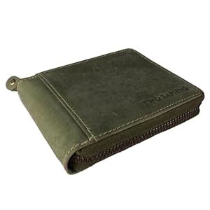 Buy TWO SAPIENS Leather Wallet for Men | Zip Around Wallet Multi Card ...