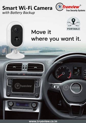 Trueview 3MP Smart WIFI Camera with Battery Security Camera Price in ...