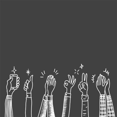 Image result for Hands Clapping Vector Sketch
