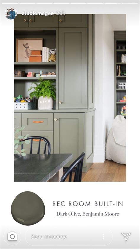 benjamin moore dark olive - Google Search | Olive living rooms, Paint ...