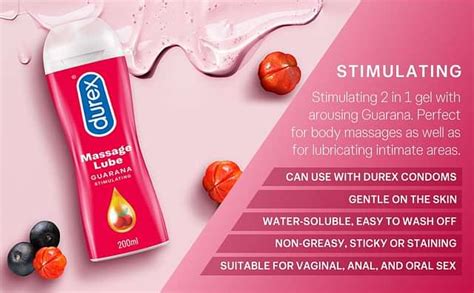 Durex Play Massage 2 In 1 Intimate Lubricant And Massage Stimulating ...