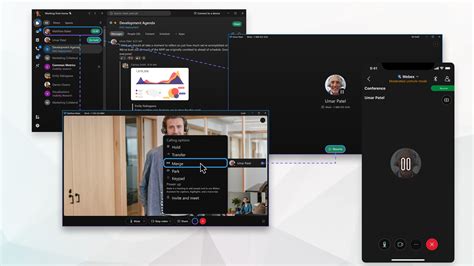 Webex App | Merge two phone calls