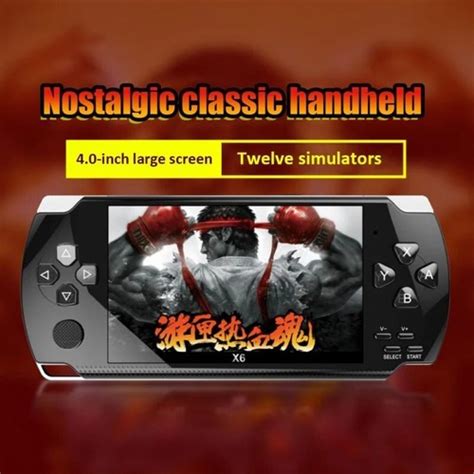 Buy Retro Handheld Game Console (PSP Style) - 1000+ FREE GAMES - 12 ...