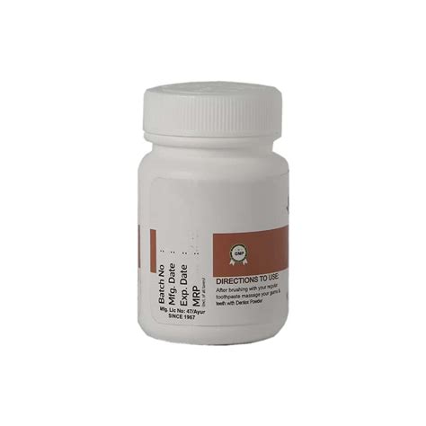 Buy DENTEX POWDER - BOTTLE OF 60G Online & Get Upto 60% OFF at PharmEasy