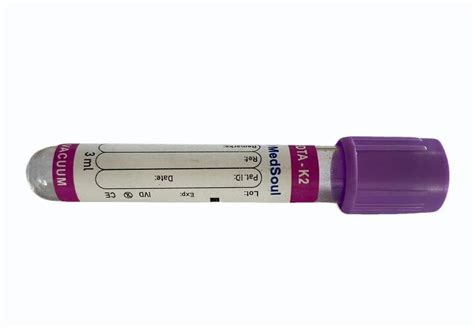 Collection Tubes - K3 Edta Vacuum Blood Collection Tube Manufacturer ...