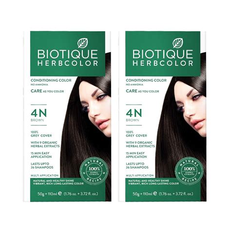 Biotique HerbColor 4N Brown