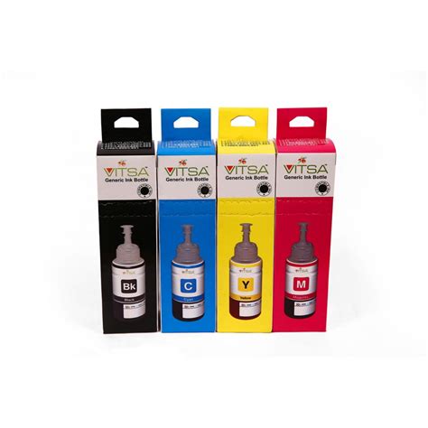 EPSON T664 Ink Compatible for Epson Printers L100, L110, L130, L200 ...