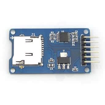 Generic Micro SD card module 6Pin SPI Interface for Arduino UNO R3 MEGA ...