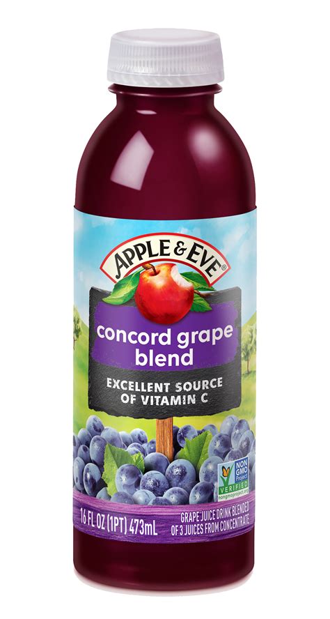 Concord Grape Cocktail Juice - On the Go Juices - Apple & Eve