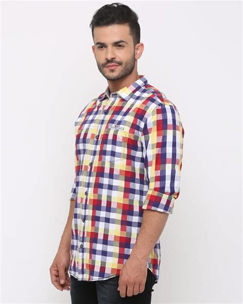 Buy Multi WITH Checked Shirt | AJIO