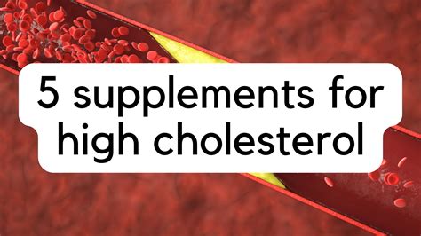 Natural Ways to Improve Cholesterol with 5 Proven Supplements
