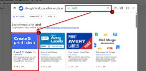 How to Make Labels with Google Docs 的图像结果