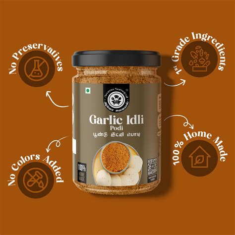Garlic Idli Podi (பூண்டு இட்லி பொடி ) – Amma Samayal Foods