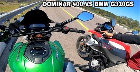 Bajaj Dominar 400 vs BMW G310 GS Drag Race – Find out Who Wins! » Car ...