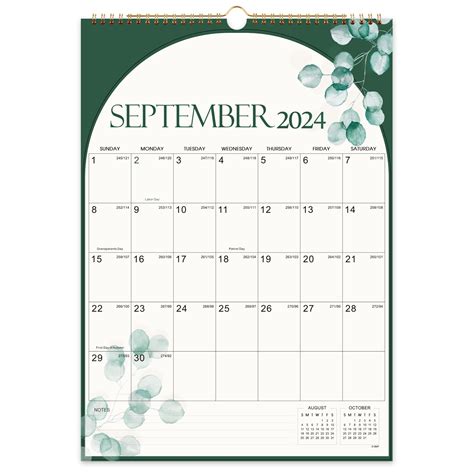 Tersus 2024 2025 Wall Calendar 2025 2024 Calendar From Sep | Desertcart ...