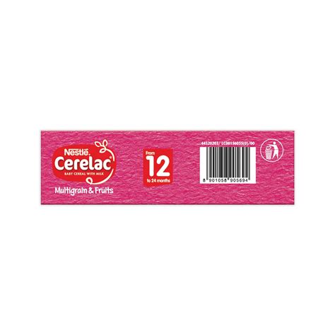 Buy NESTLE CERELAC BABY CEREAL WITH MILK MULTIGRAIN & FRUITS FROM 12 ...
