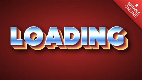 Loading Text 的图像结果