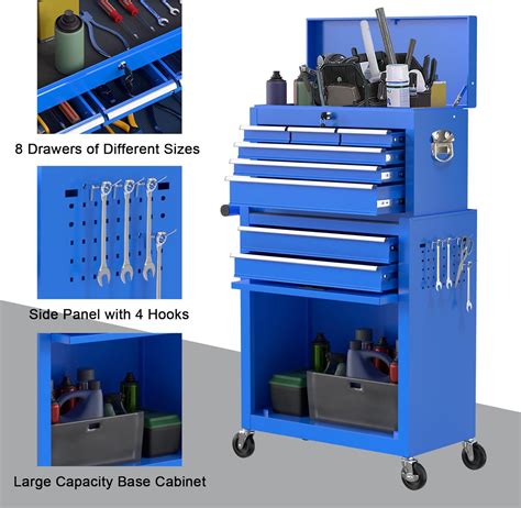 Kieperi 8-Drawer Rolling Tool Chest Tool Box, India | Ubuy