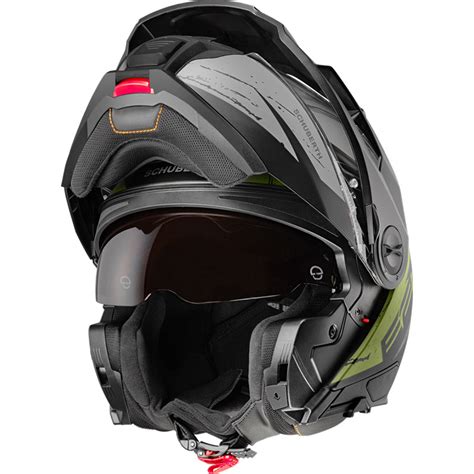 Schuberth E2 Explorer Modular Green Helmet