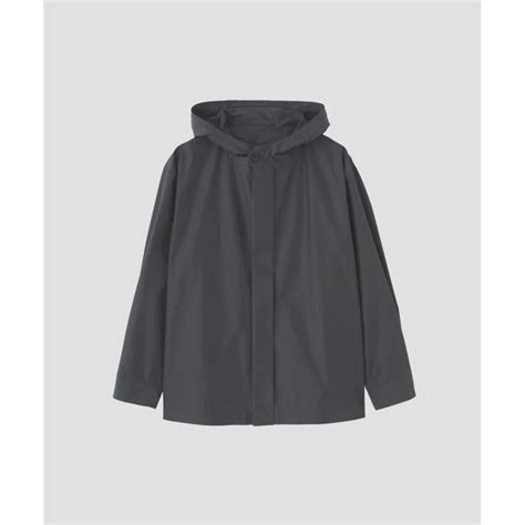 MARGARET HOWELL COTTON NYLON PLAINWEAVE BLOUSON | MAROON WEBSTORE