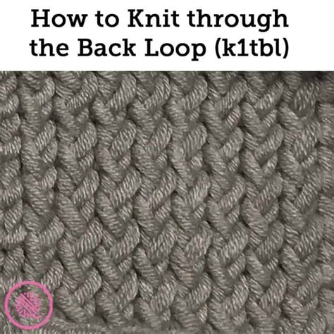 Knit through Back Loop 的图像结果
