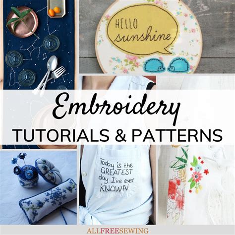 Free Embroidery Tutorials 的图像结果