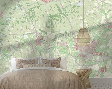 Map of Geldermalsen on canvas, poster, wallpaper and more