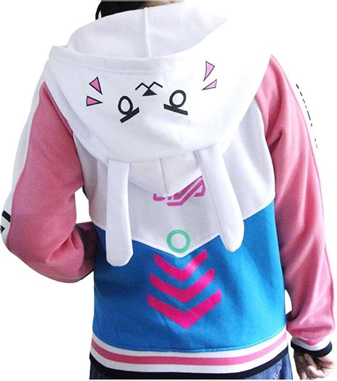 Buy Cosplaybala Lovely Girl Jacket Song Hana Bunny Ear Coat DVA Cosplay ...