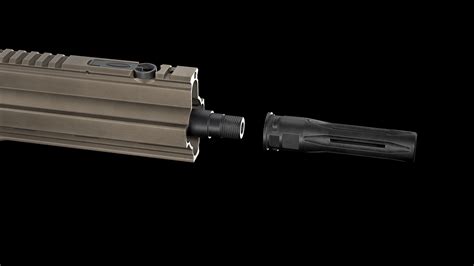 3D model Modular Sniper Rifle HK G28 standart VR / AR / low-poly | CGTrader