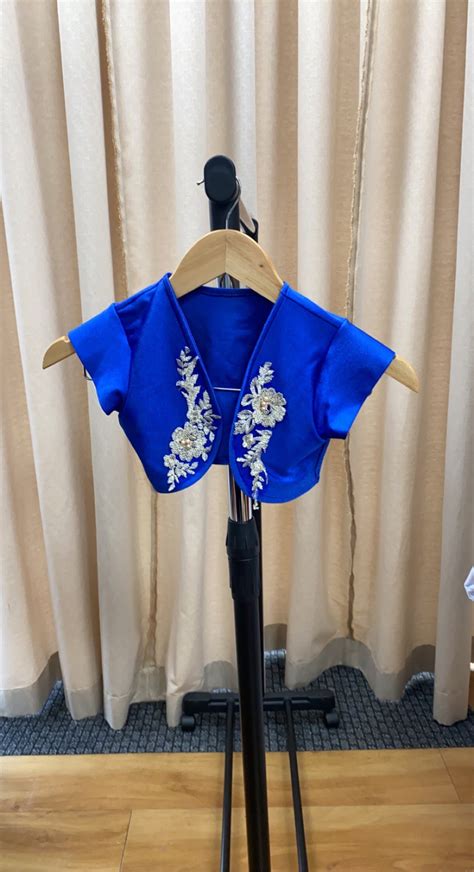 Royal Blue Bolero Jacket – The Dance Spot
