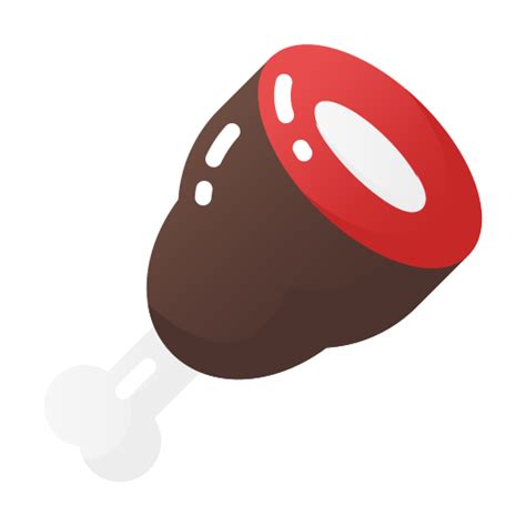 Ham leg - Free food icons