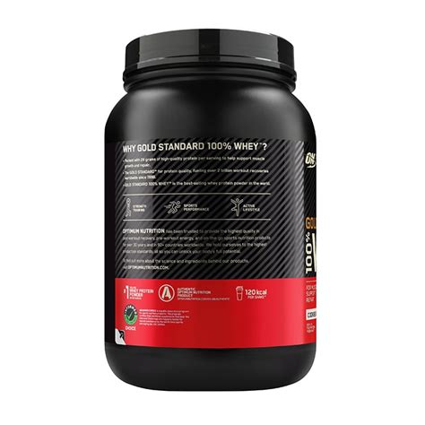 Optimum Nutrition Gold Standard 100% Whey Powder Cookies & Cream ...
