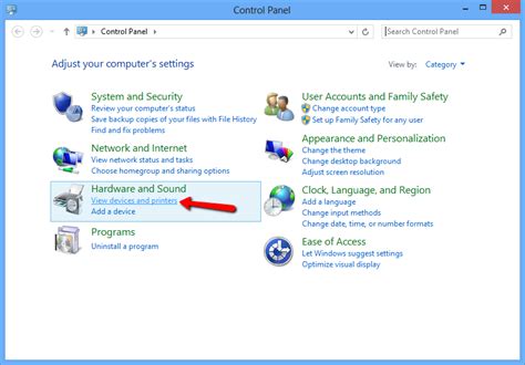 Device and Printer Panel 的图像结果