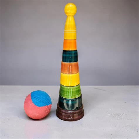Channapatna Wooden Lagori, Pitthu Traditional Outdoor Game of India ...