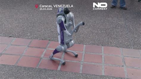 Venezuela deploys robotic dogs for patrols in Caracas