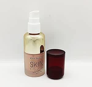 Buy Kiss Beauty Foundation Skin Evolution High Coverage Waterproof Base ...