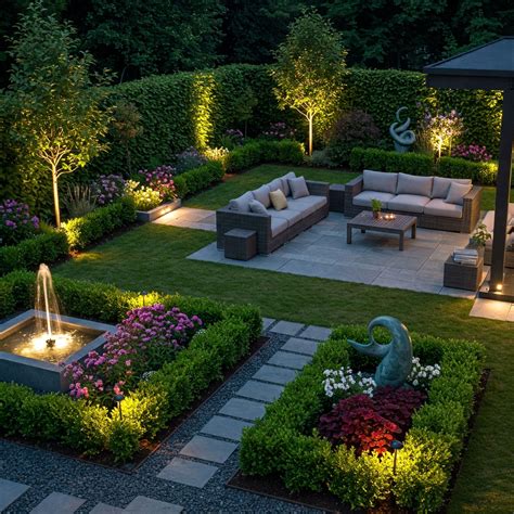 Dream Backyard Oasis: Modern Landscape Design Ideas | Small backyard ...