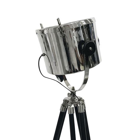 20th Century Black-Silver French Walnut Spotlight - Cinema Floor Studio ...