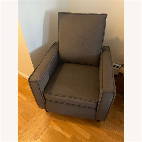 Bob's Discount Dark Gray Recliner Chair - AptDeco