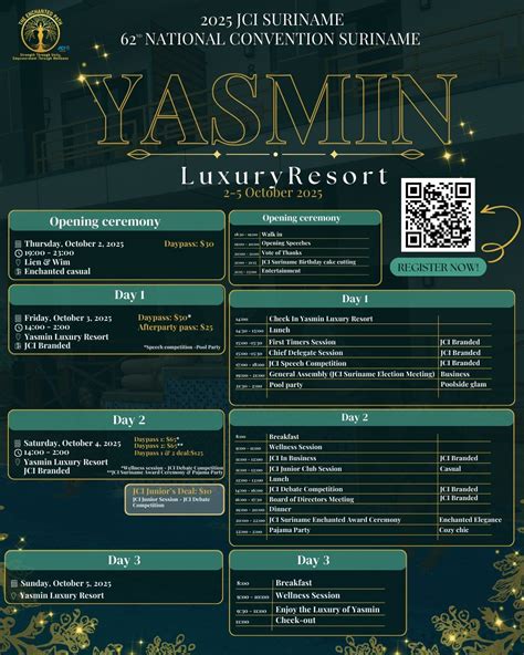 62ste National Convention Suriname - NATCON 2025, Yasmin Luxury Resort ...