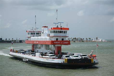 Galveston/Bolivar Ferry connecting Galveston Island to Bolivar ...