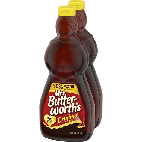 Mrs. Butterworths Original Syrup, 36 oz., 2 pk. - Samsclub.com