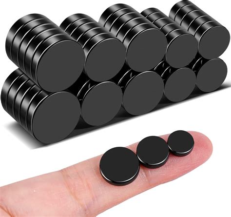 Amazon.com: SMARTAKE 100 Pcs Rare Earth Magnets, 5-Size Small Round Fridge Magnets, Multi-Use ...