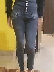 Buy Broadstar Women's Skinny Fit Jeans GREY at Amazon.in