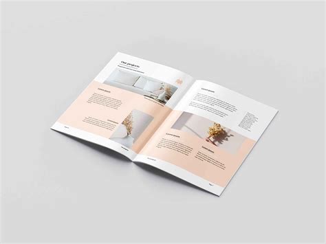 Free A4/A5 Brochure Mockup (PSD)