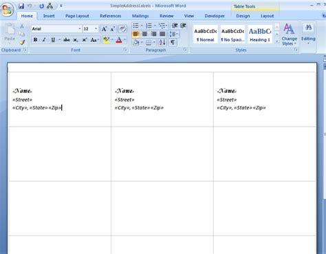 Address Labels Examples 的图像结果